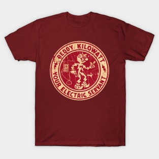 Reddy Killowat Your Electric servant Vintage T-Shirt